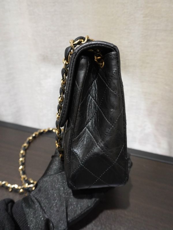 Chanel黑色口蓋包 #251902 