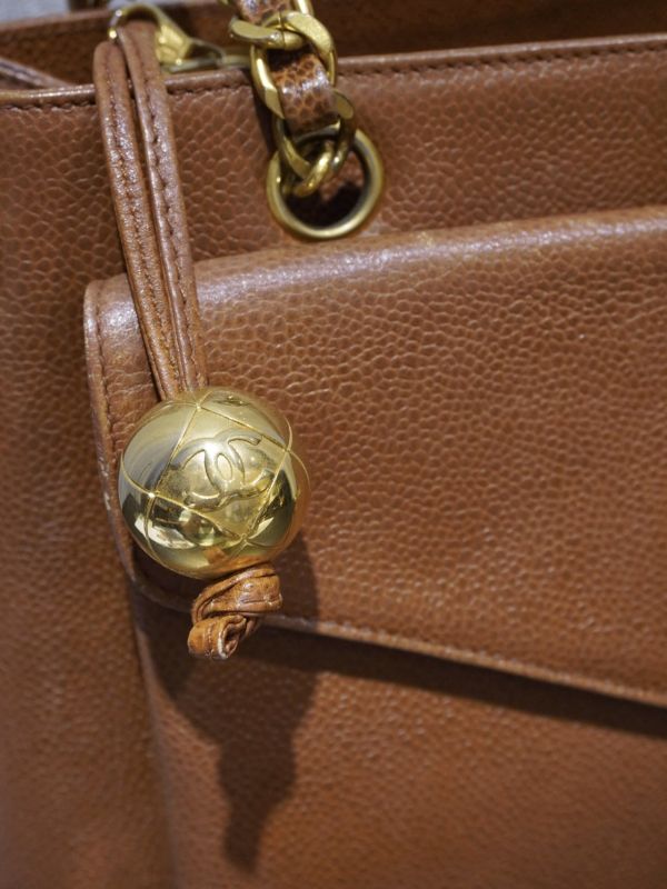 Chanel 焦糖色托特包 #252025 