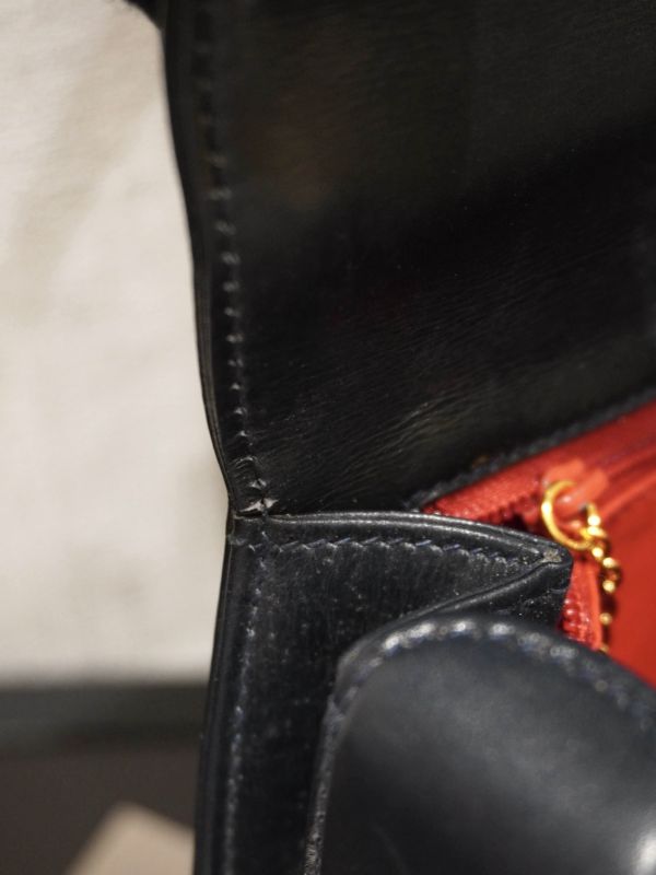 Gucci 深藍色手提斜背包 #251954 