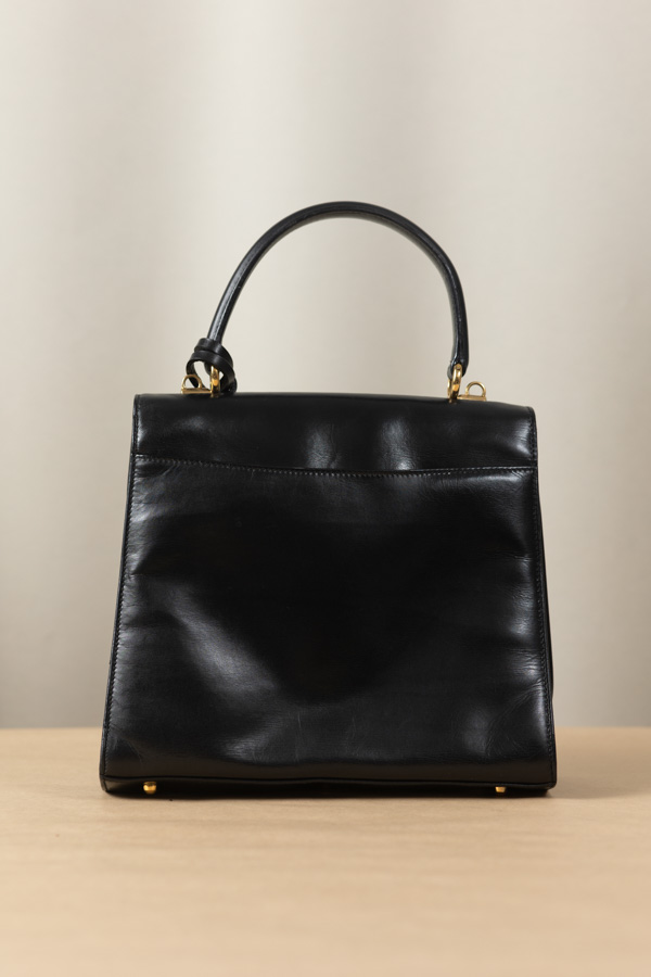 Gucci黑色padlock手提肩背包 #220281 