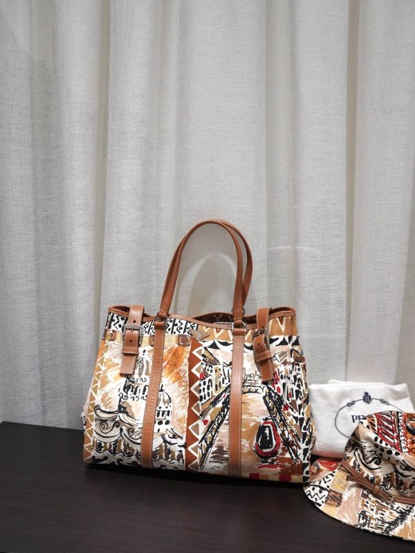 Prada帆布托特包 #251971 