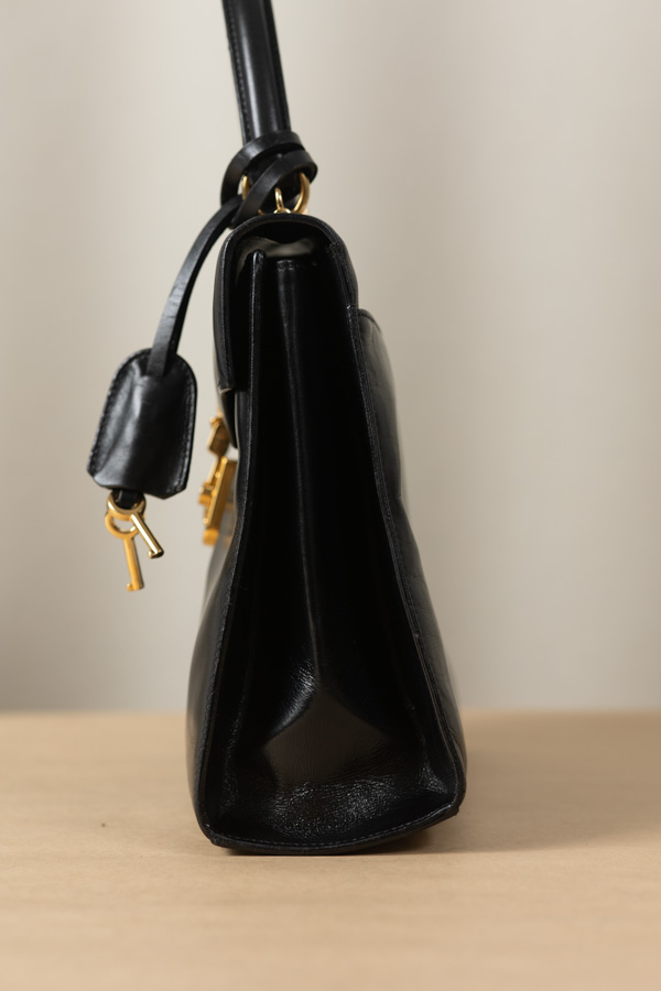 Gucci黑色padlock手提肩背包 #220281 