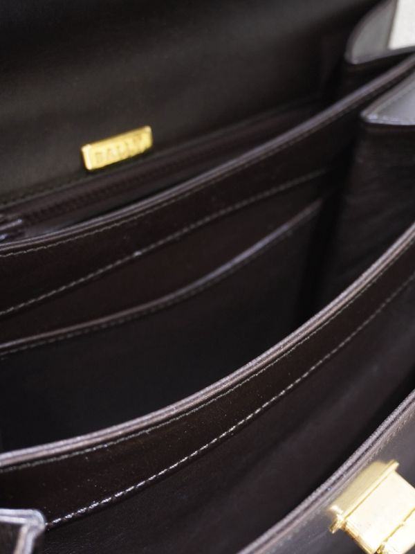 Bally咖啡色手提肩背包 #251977 