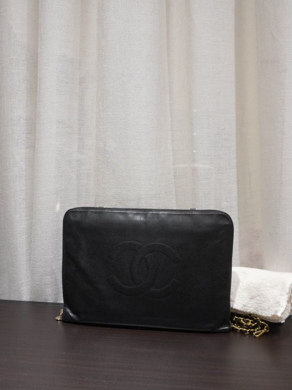 Chanel黑色手拿包 #251984 