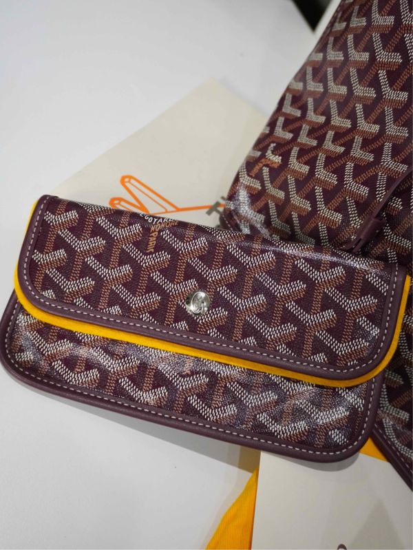 Goyard紫色雙面托特包 pm#241383 