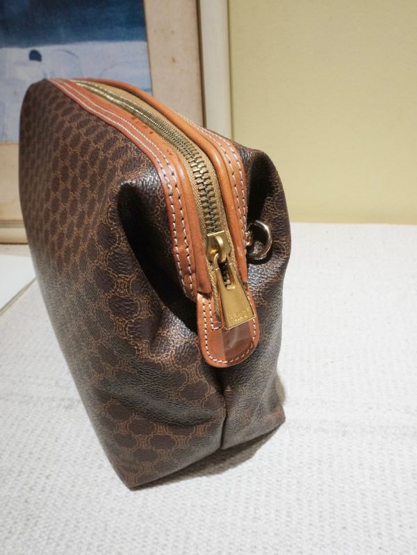 Celine 老花手拿肩背包 #241407 