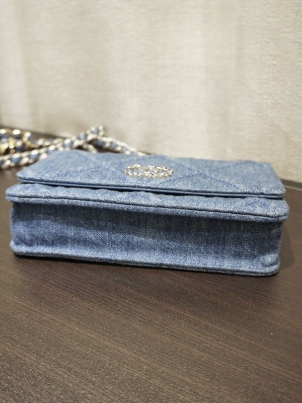 Chanel牛仔鏈條包 #252030 