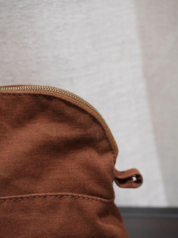 Hermes咖啡色化妝包 #252005 