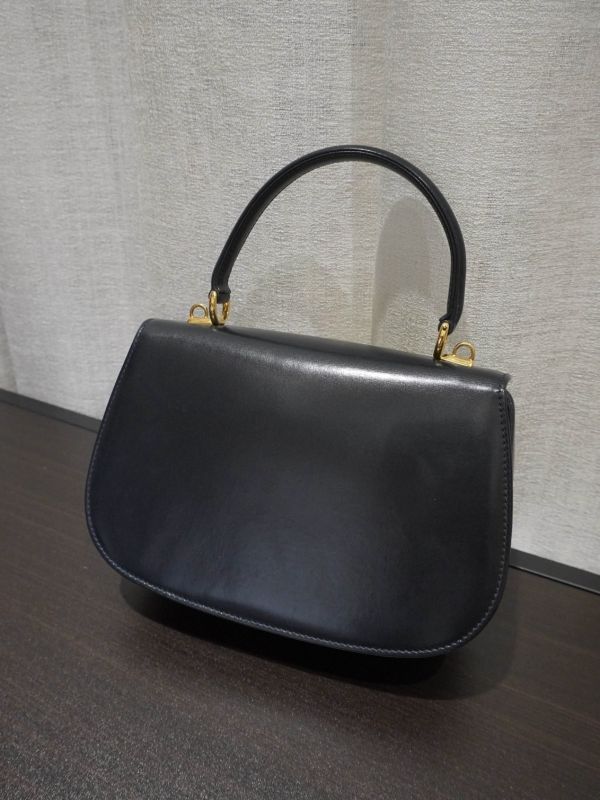 Gucci 深藍色手提斜背包 #251954 