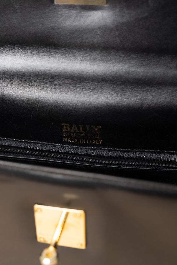 Bally 黑色手提Kelly中號 #230905 