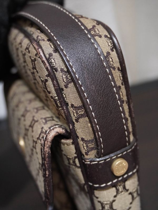 Celine老花斜肩背包 #251980 