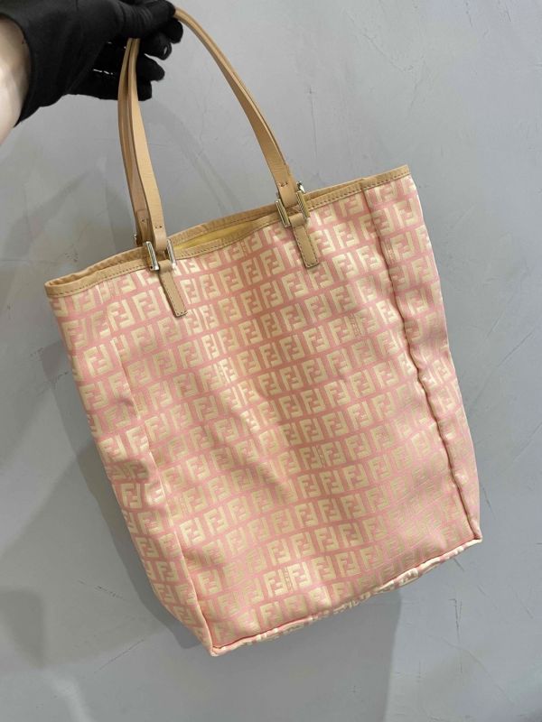 Fendi 粉色托特包 #241400 