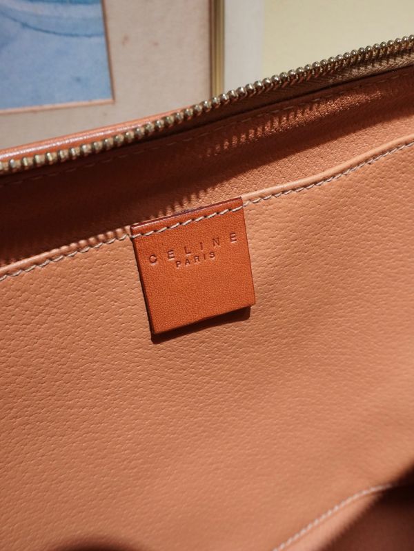 Celine 老花手拿肩背包 #241407 