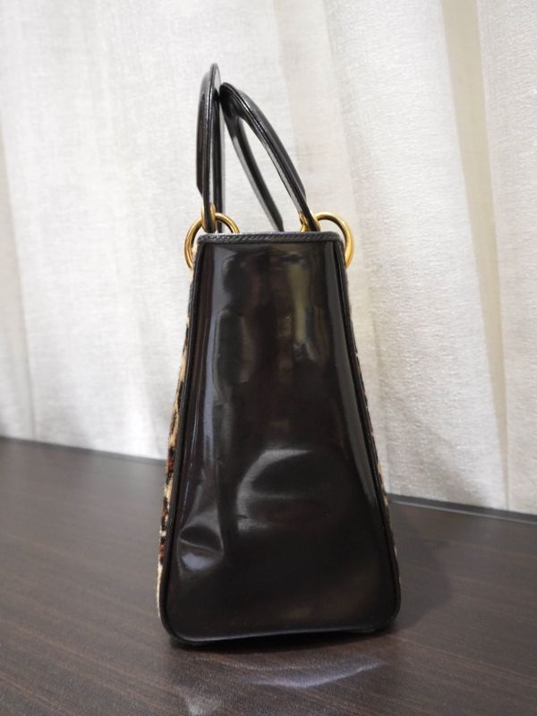 Dior lady dior豹紋黛妃包 #251833 