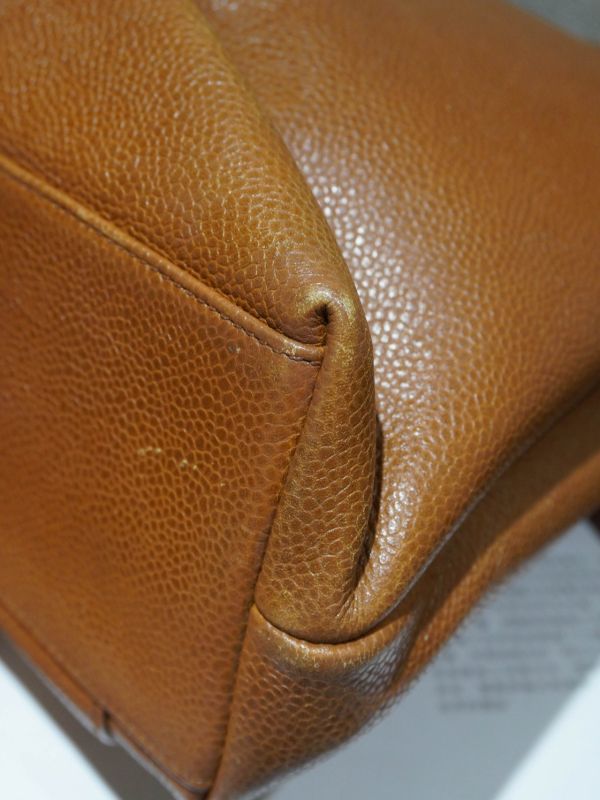 Chanel 焦糖色托特包 #252025 