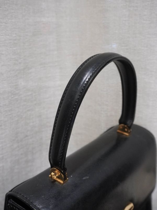 Bally黑色手提肩背包 #251909 