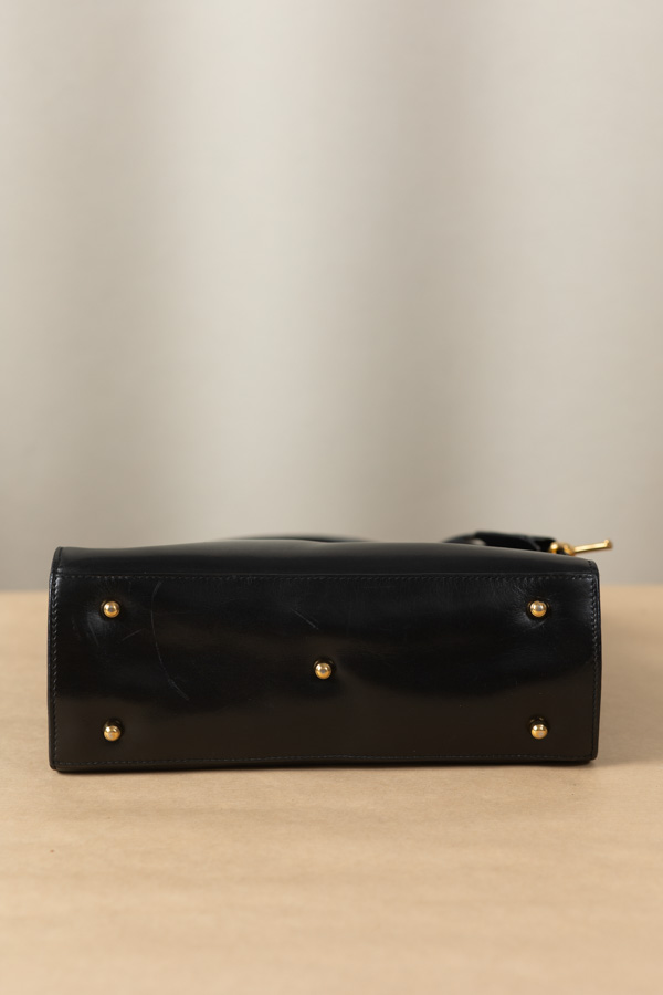 Gucci黑色padlock手提肩背包 #220281 