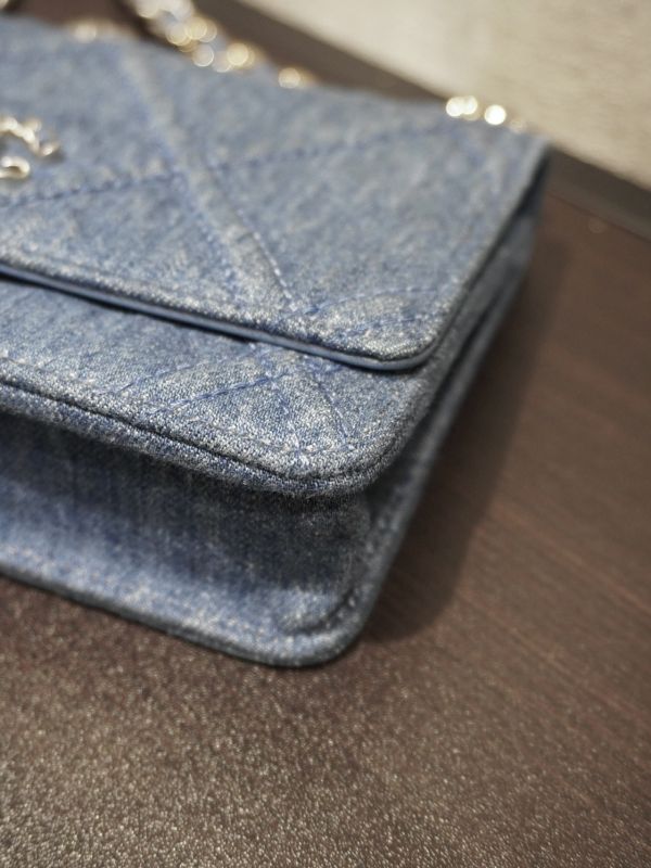 Chanel牛仔鏈條包 #252030 