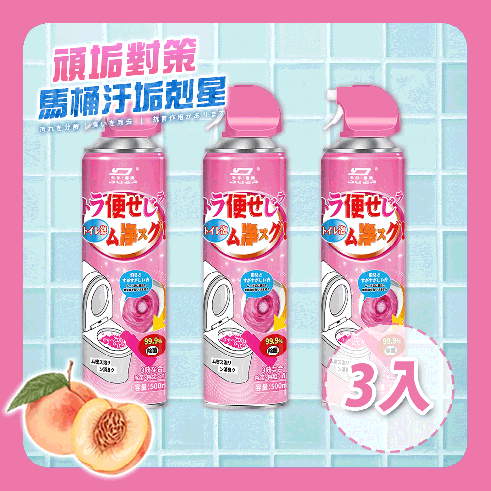 頑垢對策-馬桶清潔慕斯 