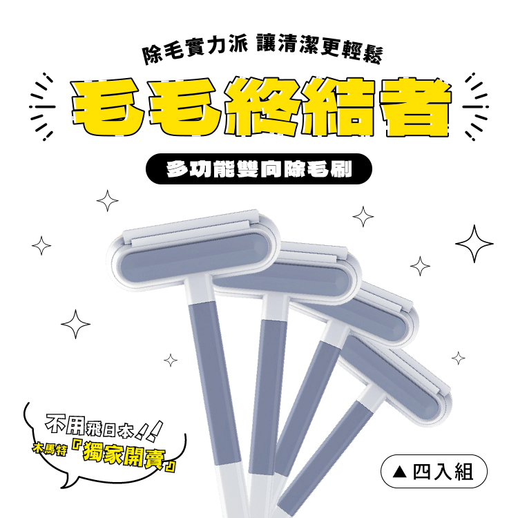多功能雙向除毛刷 