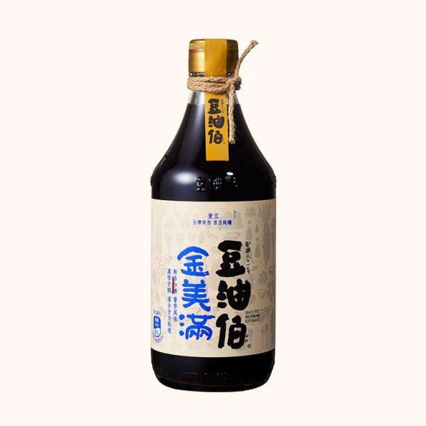 豆油伯金美滿無添加糖釀造醬油500ml(黃豆醬油) 豆油伯金美滿無添加糖釀造醬油500ml(黃豆醬油)