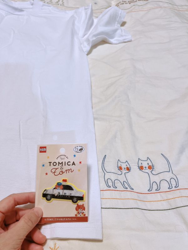 TOMICA & TOM 刺繡布貼 (共三款) 