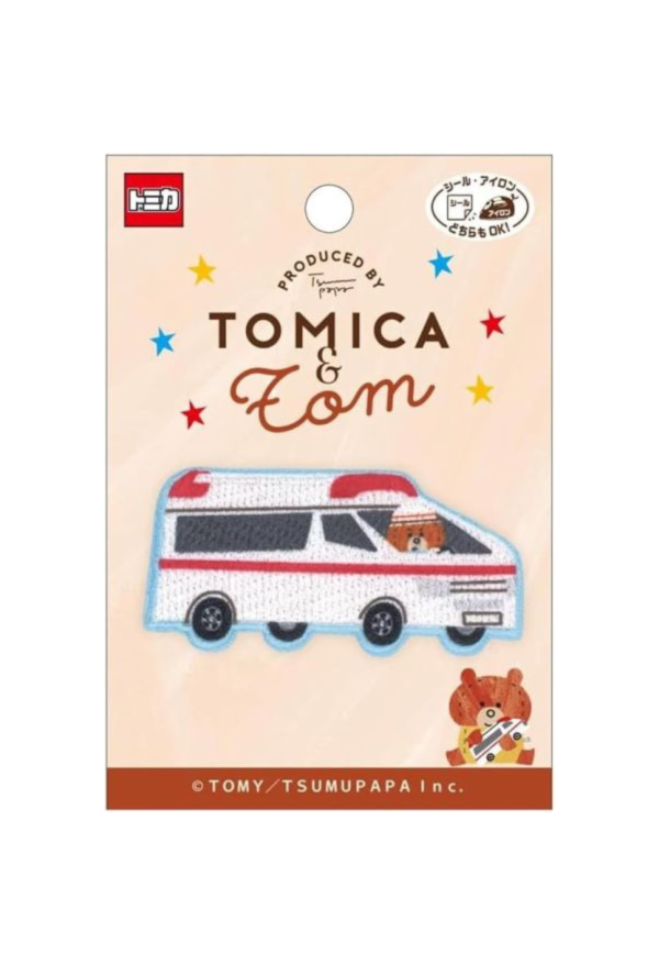 TOMICA & TOM 刺繡布貼 (共三款) 