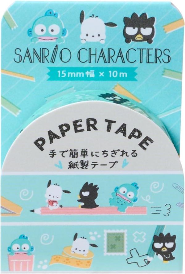 三麗鷗角色紙膠帶 