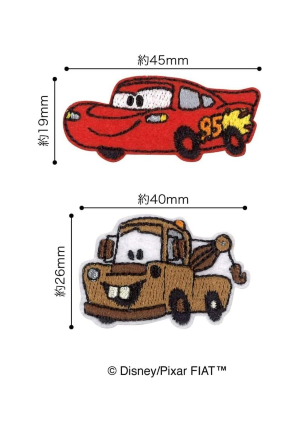 Cars 刺繡貼布 