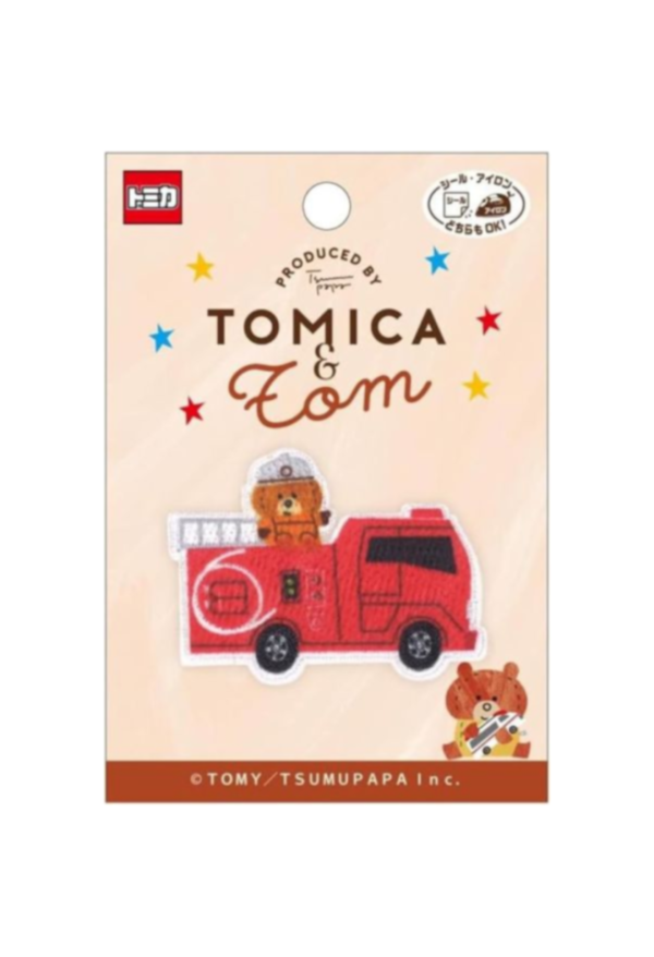 TOMICA & TOM 刺繡布貼 (共三款) 