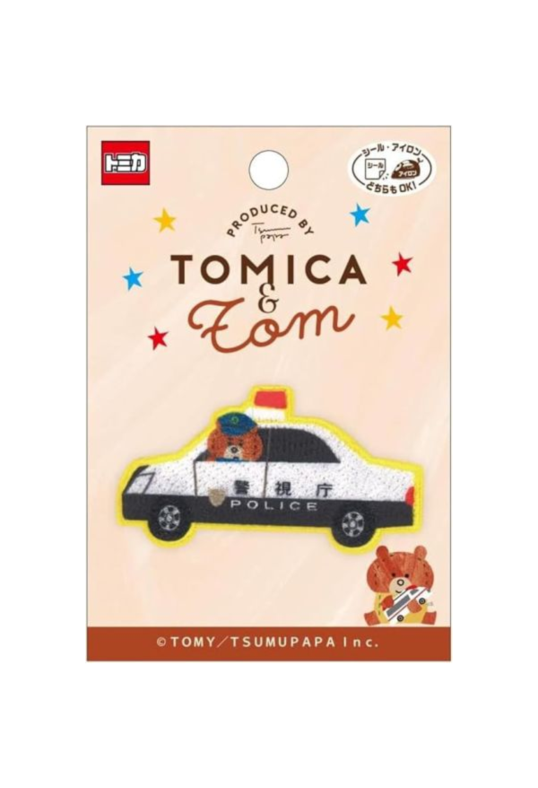 TOMICA & TOM 刺繡布貼 (共三款) 