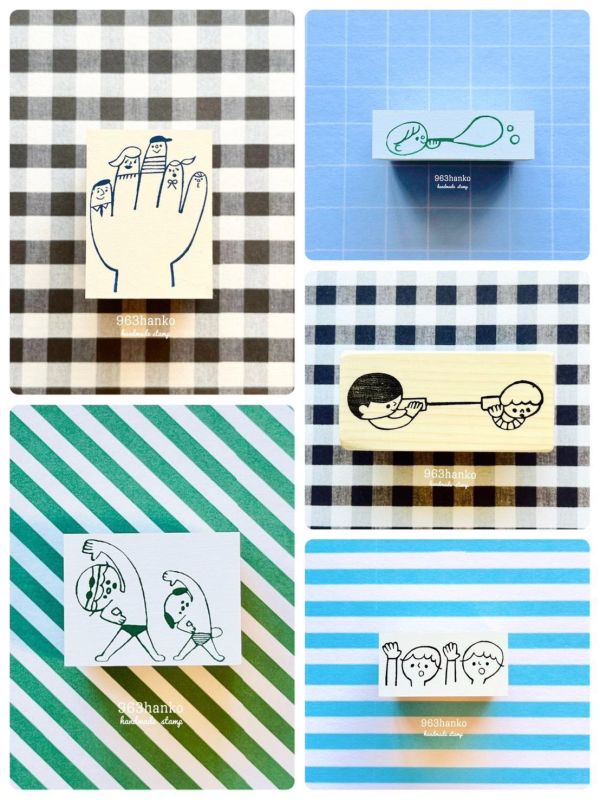 日本小眾印章藝術家的作品(共5款) 