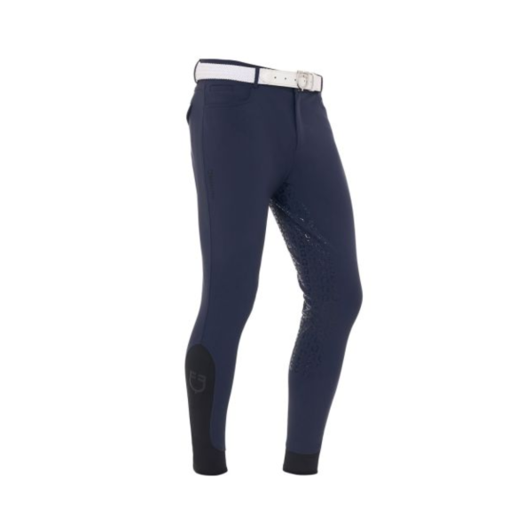 EQUESTRO 男用馬褲 (深藍色/30/32) 