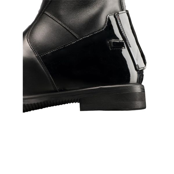 TUCCI 騎馬長筒皮靴 (Marilyn/漆皮裝飾/黑色/39) 