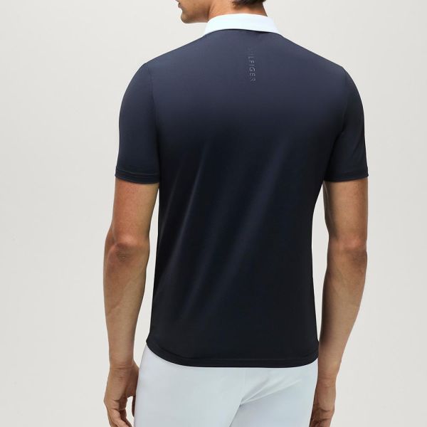 TOMMY HILFIGER 男用比賽衫 (短袖/深藍色) 