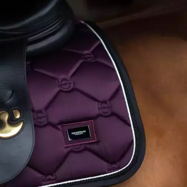 EQUESTRIAN STOCKHOLM 障礙汗墊 (深紫色/FULL) 