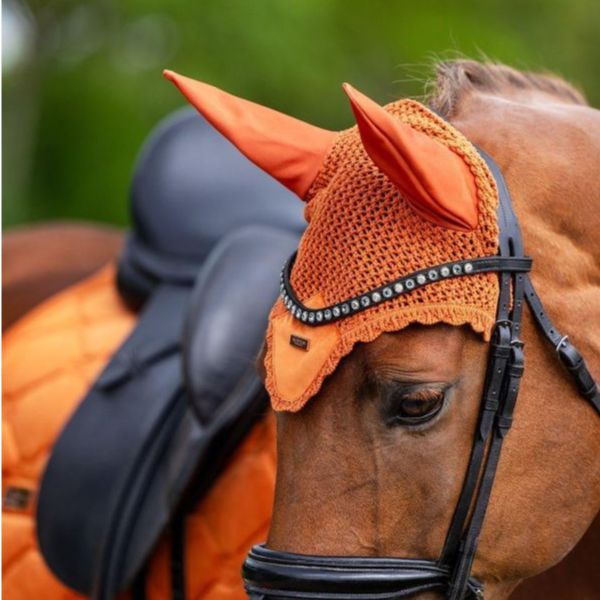 EQUESTRIAN STOCKHOLM 馬耳罩 (栗橘色/FULL) 