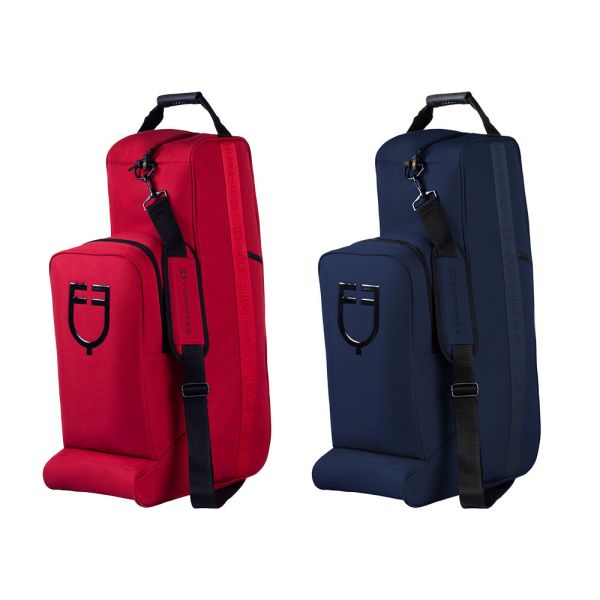 EQUESTRO 三合一靴袋 (紅色/深藍色) 