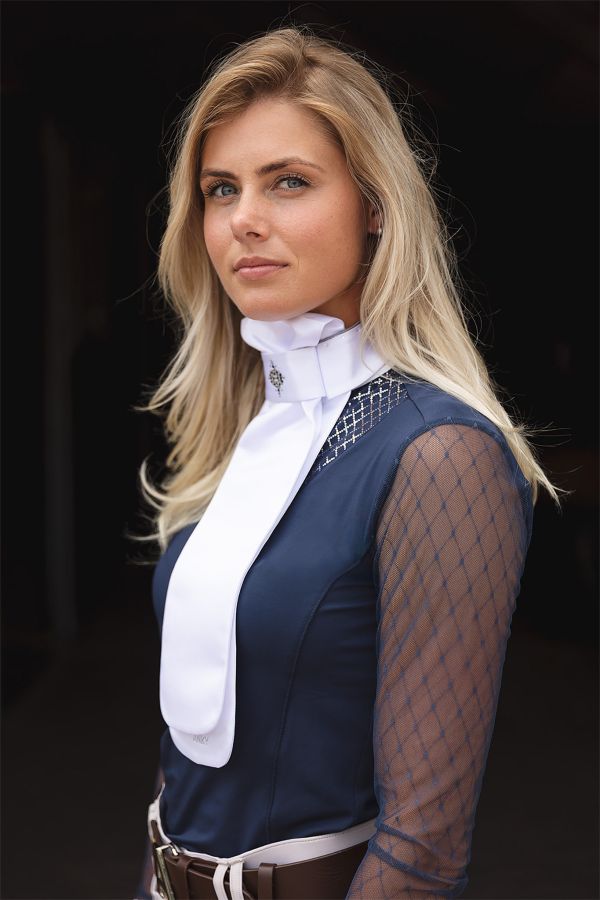 ANKY 馬術領巾 (水晶鑽飾/附水洗網袋) 