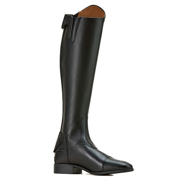 ARIAT 女用馬場馬術長靴 (後拉鍊設計/黑色) 