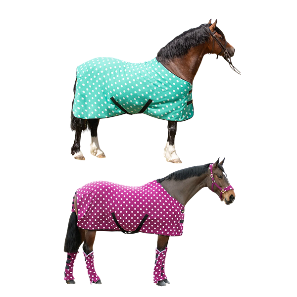 刷毛馬衣 (小圓點/2色可選/148cm/158cm) 