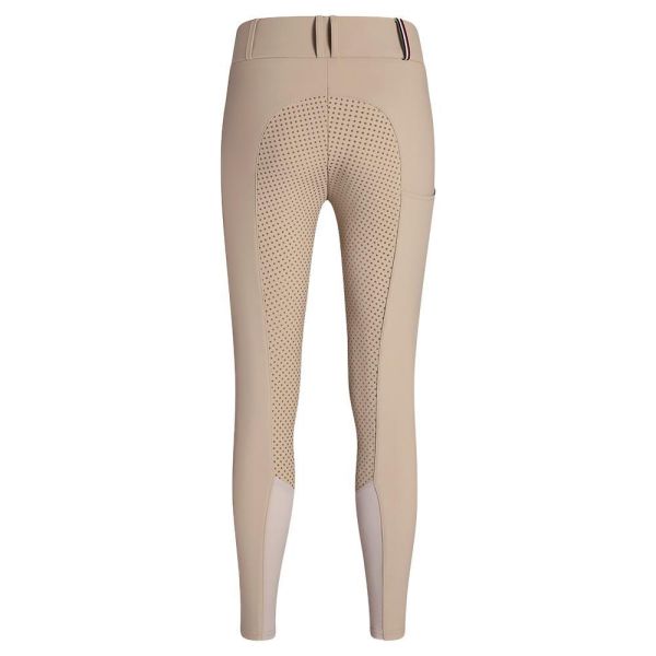 TOMMY HILFIGER 女用馬褲 (止滑全皮/卡其色) 