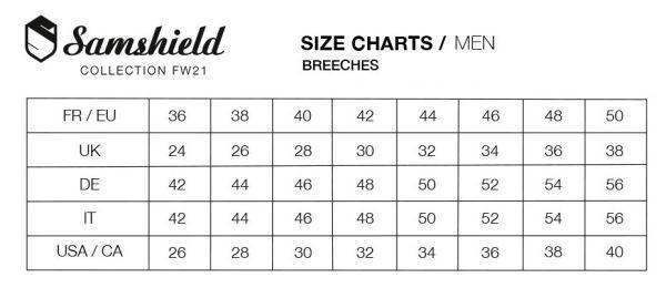 SAMSHIELD 男用馬褲 (止滑全皮/黑色) 