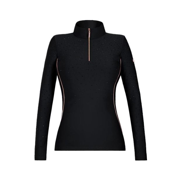 HORSEGLOSS 女用訓練衫 (長袖/鑽飾) 