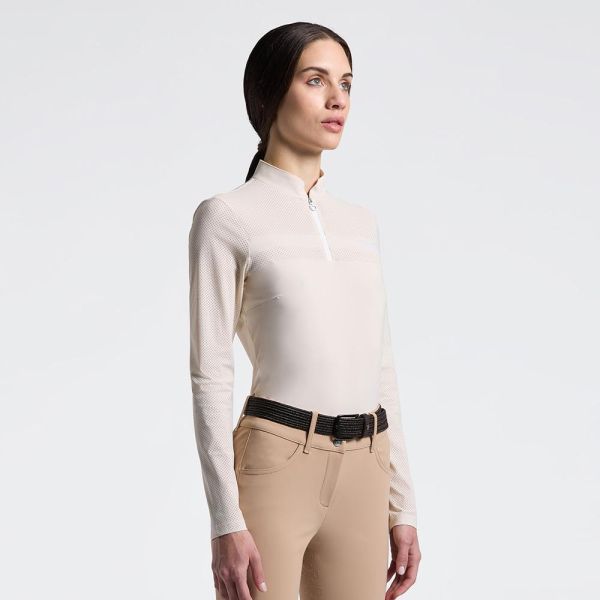 CAVALLERIA TOSCANA 女用訓練衫 (2色可選/長袖/透氣) 