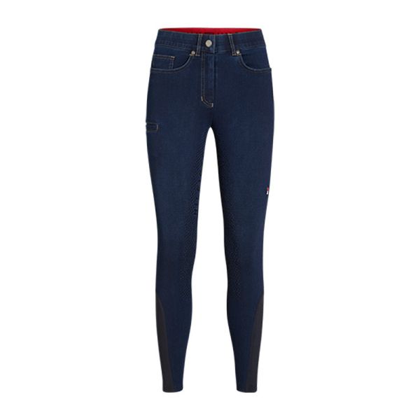TOMMY HILFIGER 女用牛仔馬褲  (止滑全皮/藍色) 
