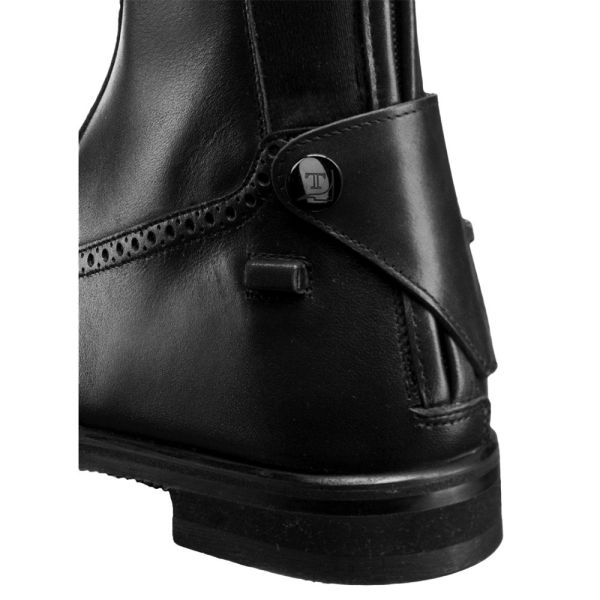 TUCCI 騎馬長筒皮靴 (Marilyn/打孔裝飾/黑色/38) 