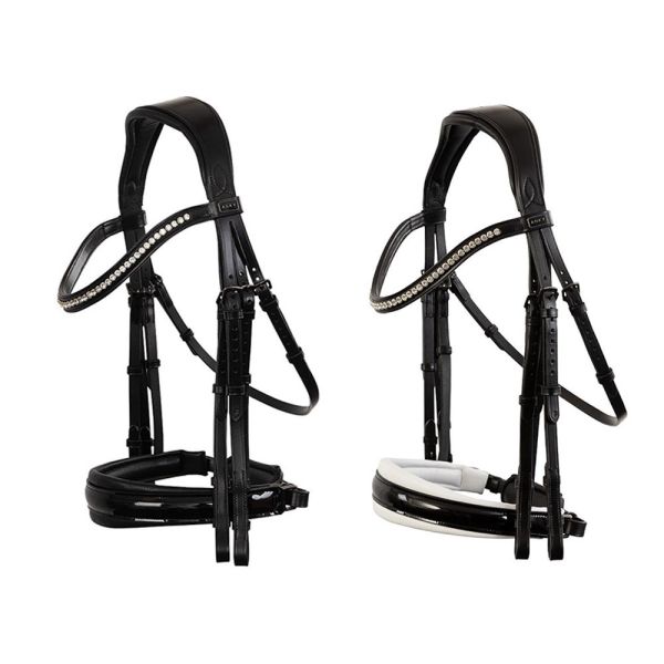 ANKY 皮製雙韁繩 (2色可選/水晶額革/FULL) 