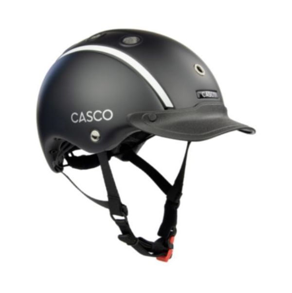 CASCO 透氣騎士帽 (黑色/52-56cm) 