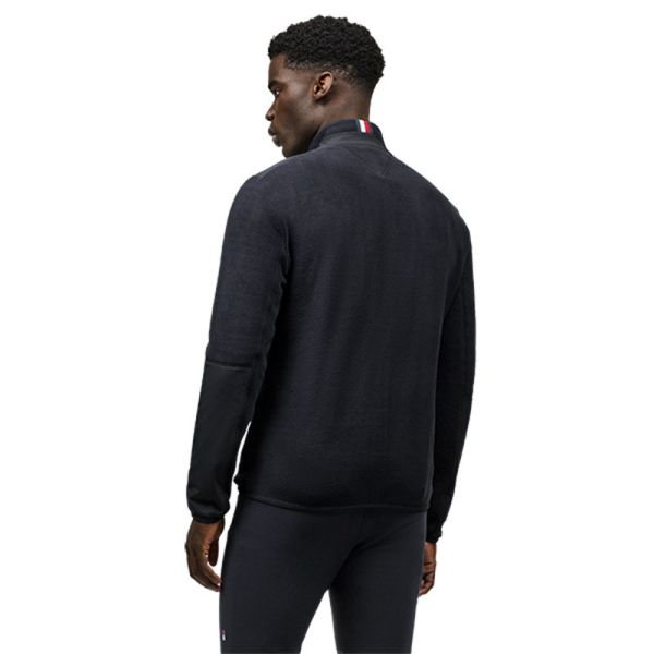 TOMMY HILFIGER 男用保暖刷毛夾克 (深藍色/口袋設計/M) 